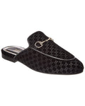 Gucci Princetown Gg Velvet Mule